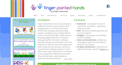 Desktop Screenshot of fingerpaintedhands.net